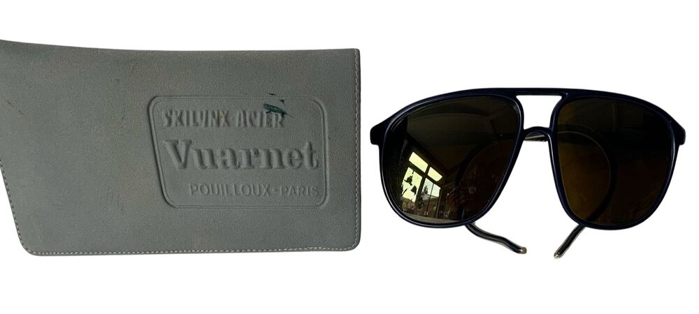 Vuarnet PX BLUE Skilynx 80’s Wrap VTG Sunglasses PARIS